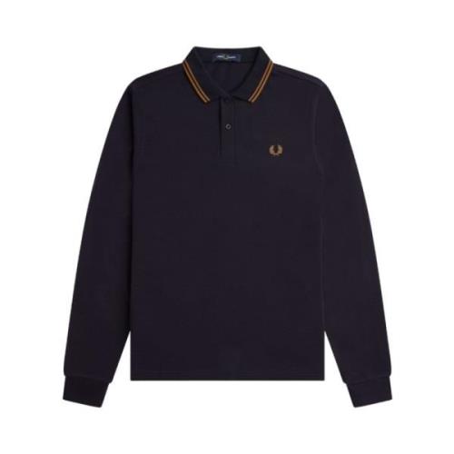 Klassiek Polo Shirt voor Mannen Fred Perry , Blue , Heren