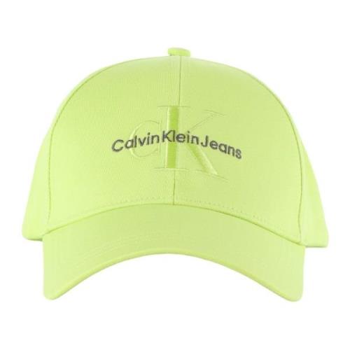 Katoenen Geborduurde Logo Pet Calvin Klein Jeans , Green , Dames