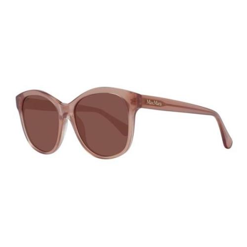 Vlinder Stijl Zonnebril Max Mara , Brown , Dames