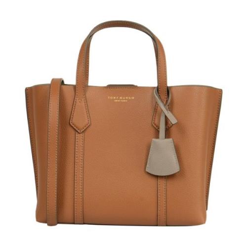 Kleine Triple-Compartiment Tote Tas Tory Burch , Brown , Dames