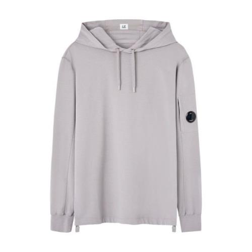 Licht Fleece Hoodie Sweaters C.p. Company , Gray , Heren