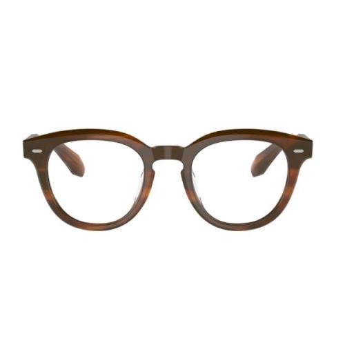 Vierkante Acetaat Frame Bril Ov5547Su Oliver Peoples , Brown , Unisex