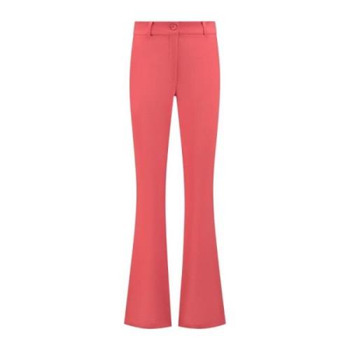 Comfort Flair Broek Abrikoos Helena Hart , Red , Dames