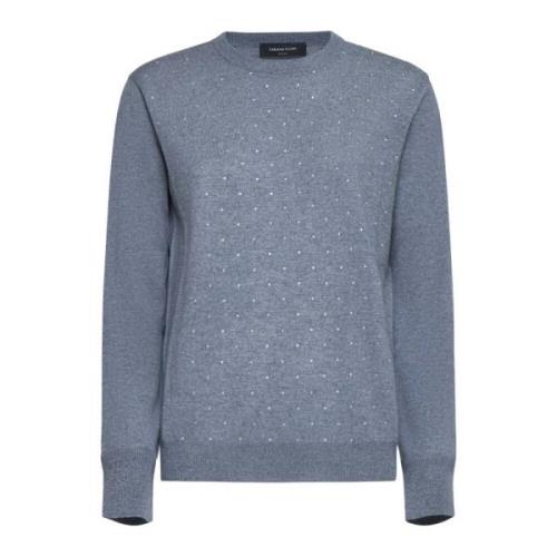 Elegante Sweaters Collectie Fabiana Filippi , Gray , Dames