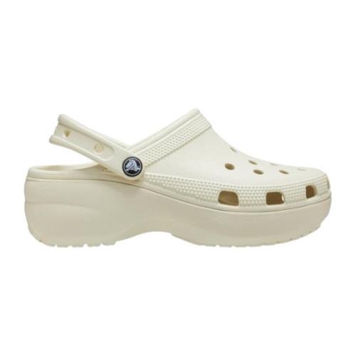 Beige Sandalen voor Zomer Crocs , Beige , Dames