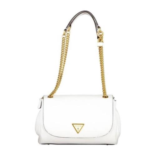 Luxe Witte Handtas Stijlvol Ontwerp Guess , White , Dames