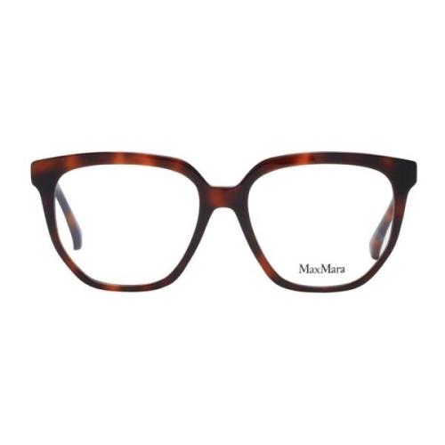 Bruine Vierkante Optische Monturen Max Mara , Brown , Dames