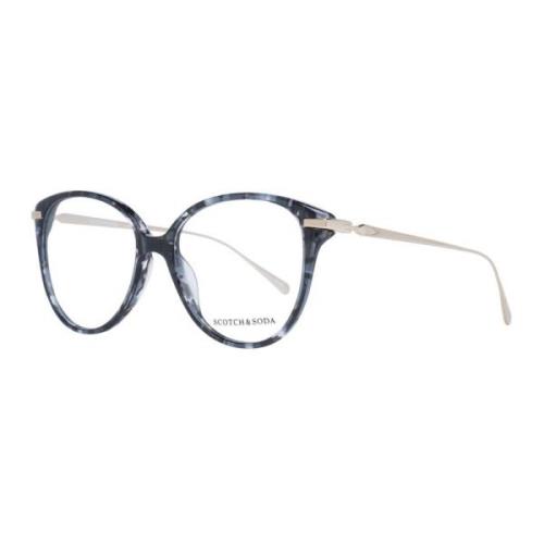 Stijlvolle Ronde Optische Monturen Scotch & Soda , Black , Dames