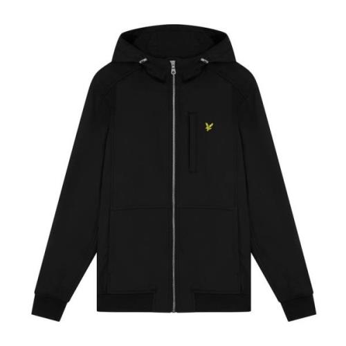 Softshell jas met polar voering Lyle & Scott , Black , Heren