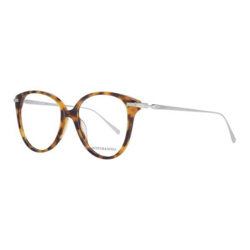 Bruine Ronde Optische Monturen Stijlvol Scotch & Soda , Brown , Dames