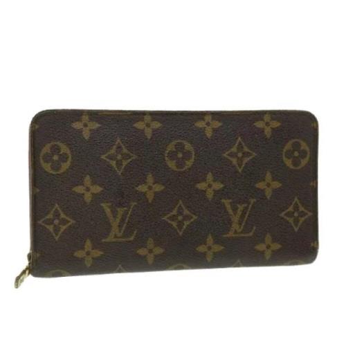 Pre-owned Canvas wallets Louis Vuitton Vintage , Brown , Dames