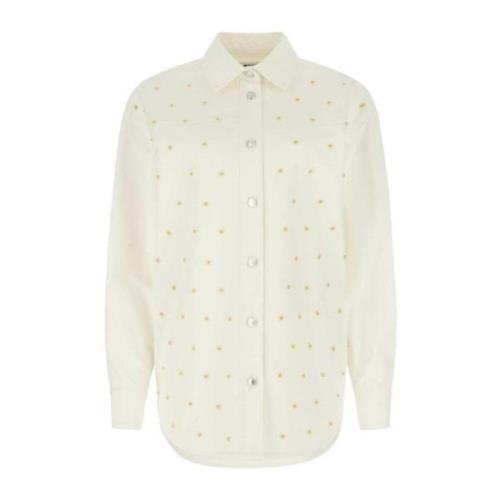 Dames Blouse Msgm , Beige , Dames