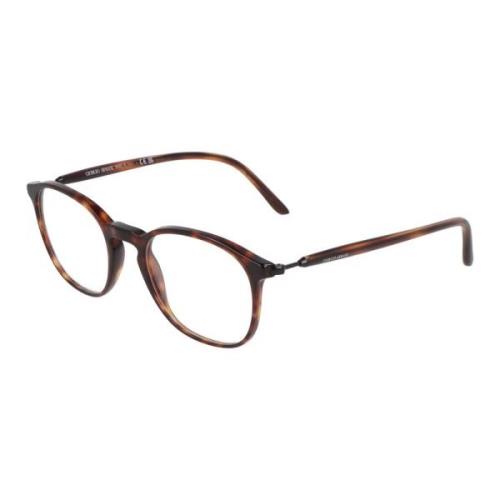 Vierkant montuur bril Ar7213 Armani , Brown , Unisex