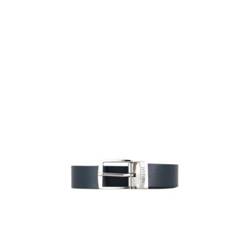 Omkeerbare Riem Art. 401520 Armani , Black , Heren