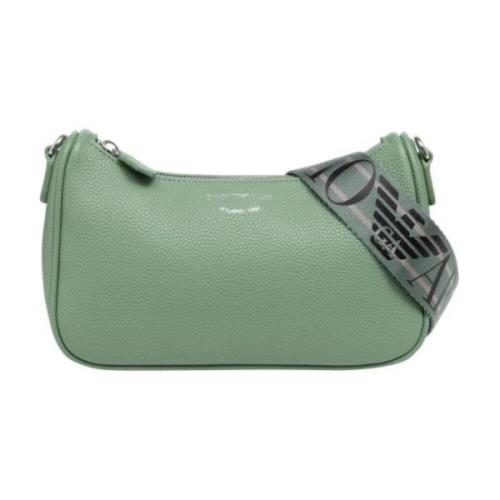 Groene Baguette met Logoriem Emporio Armani , Green , Dames