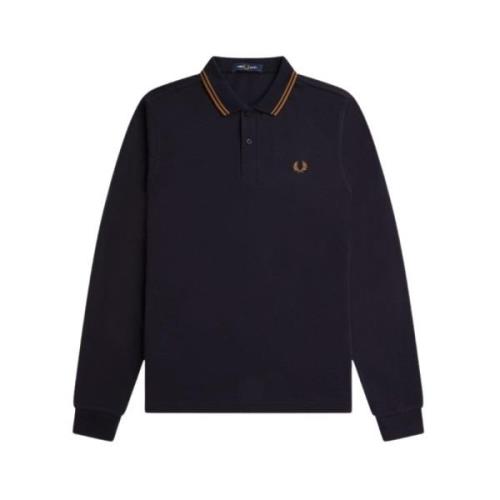 Klassieke Polo in Diverse Kleuren Fred Perry , Blue , Heren