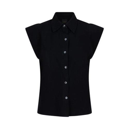 Elegante Zwarte Blouse Sora Radical , Black , Dames