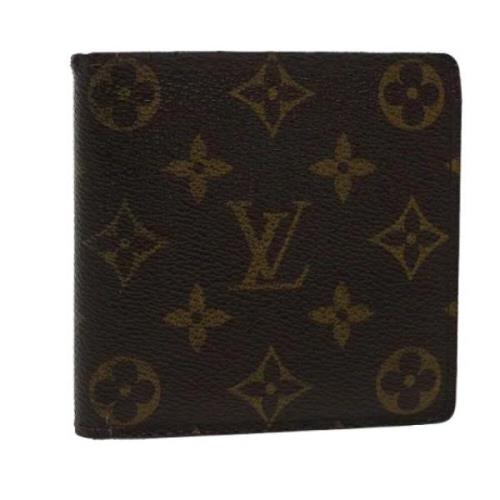 Pre-owned Canvas wallets Louis Vuitton Vintage , Brown , Dames