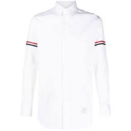 Klassieke Witte Oxford Overhemd Thom Browne , White , Heren