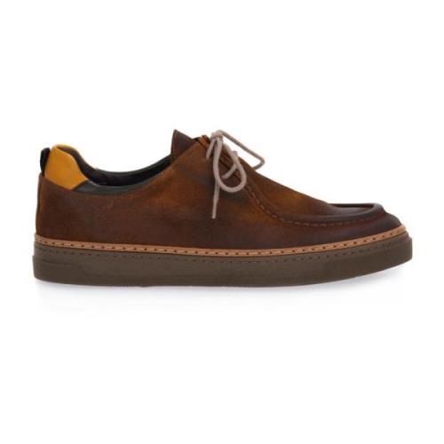 Vintage Leren Schoenen Exton , Brown , Heren