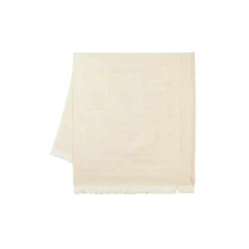 Wool scarves TotêMe , Beige , Dames