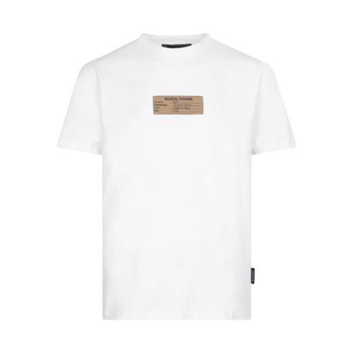 Klassieke Patch T-shirt Off White Radical , White , Heren