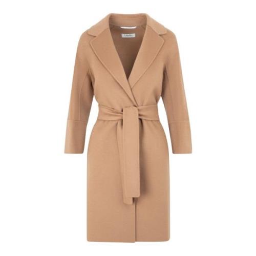 Wollen Arona-jas in Perfect Camel Max Mara , Brown , Dames