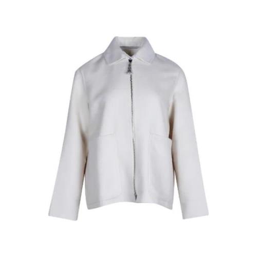 Cashmere outerwear Hermès , White , Dames