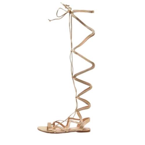 Pre-owned Fabric sandals Gianvito Rossi Pre-owned , Yellow , Dames