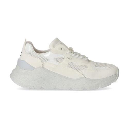 Eco Vegan Witte Sneaker D.a.t.e. , White , Dames