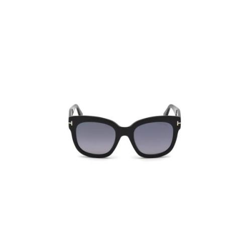 Stijlvolle zonnebril voor vrouwen Tom Ford , Black , Dames
