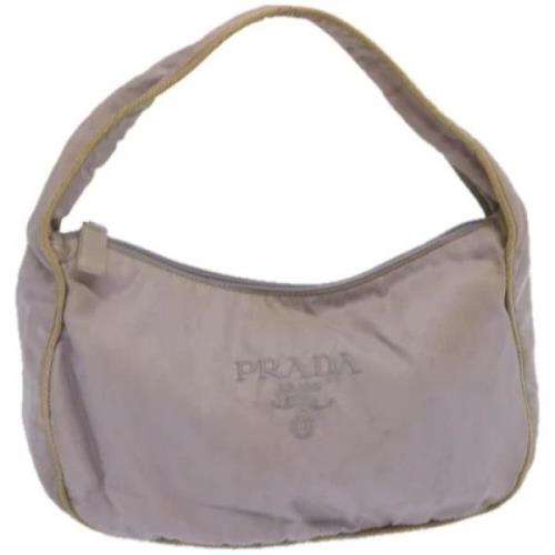 Pre-owned Nylon prada-bags Prada Vintage , Purple , Dames