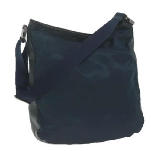 Pre-owned Nylon prada-bags Prada Vintage , Blue , Dames