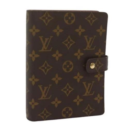 Pre-owned Canvas home-office Louis Vuitton Vintage , Brown , Dames