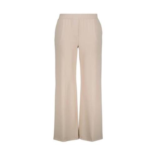 Beige Azurea Broek Amélie & Amélie , Beige , Dames