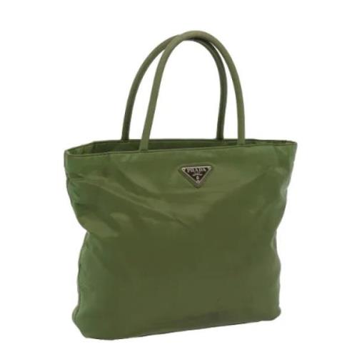 Pre-owned Nylon prada-bags Prada Vintage , Green , Dames