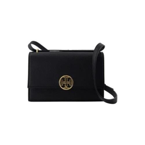 Leather shoulder-bags Tory Burch , Black , Dames