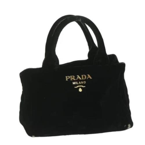 Pre-owned Fabric prada-bags Prada Vintage , Black , Dames