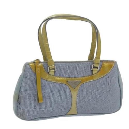 Pre-owned Nylon prada-bags Prada Vintage , Blue , Dames