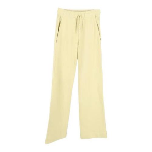 Pre-owned Cotton bottoms Dries van Noten Pre-owned , Yellow , Dames