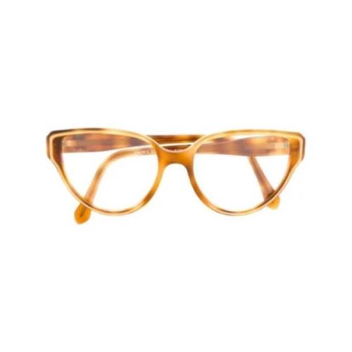 Pre-owned Acetate sunglasses Yves Saint Laurent Vintage , Brown , Dame...