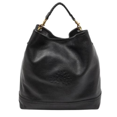 Pre-owned Leather totes Mulberry Pre-owned , Black , Dames