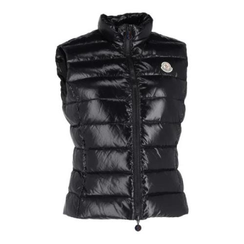 Pre-owned Nylon outerwear Moncler Pre-owned , Black , Dames