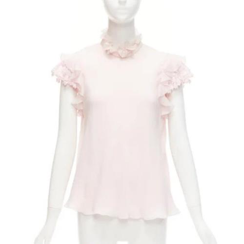 Pre-owned Silk dresses Giambattista Valli Pre-owned , Pink , Dames