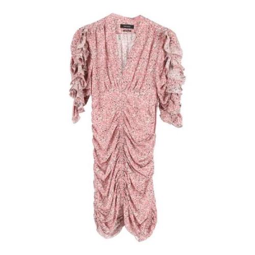 Pre-owned Silk dresses Isabel Marant Pre-owned , Pink , Dames