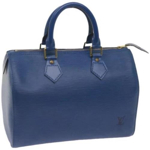 Pre-owned Leather louis-vuitton-bags Louis Vuitton Vintage , Blue , Da...