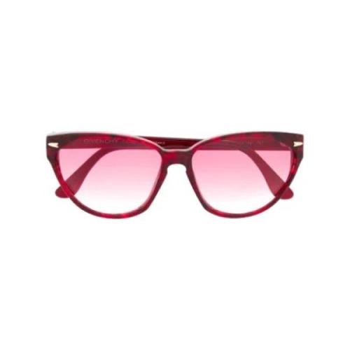 Pre-owned Acetate sunglasses Givenchy Pre-owned , Red , Dames