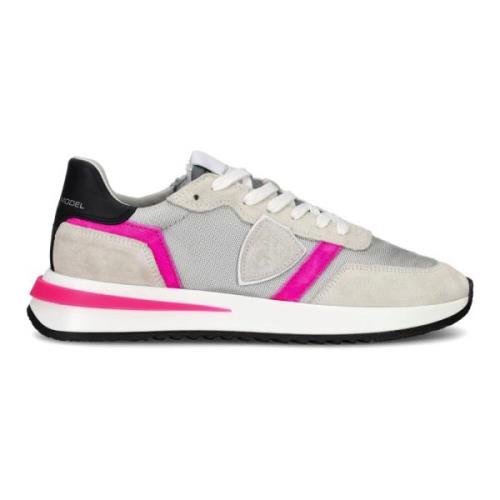 Roze Energie Sneaker Philippe Model , Multicolor , Dames