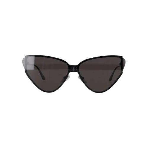 Pre-owned Metal sunglasses Balenciaga Vintage , Black , Dames