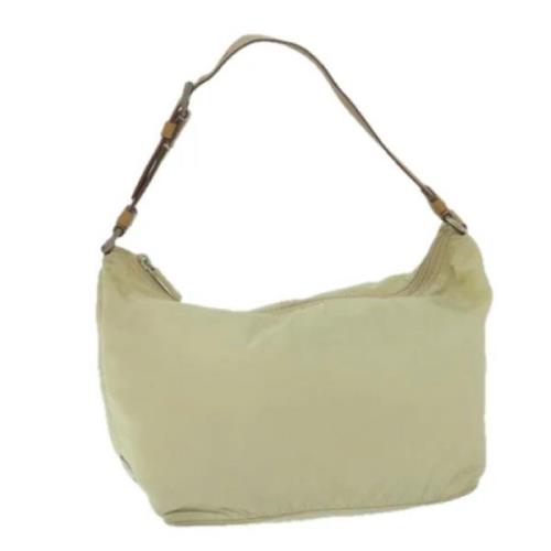 Pre-owned Nylon prada-bags Prada Vintage , Beige , Dames